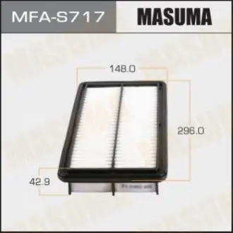 Фото 1 - фильтр воздушный Suzuki SX4 2.0 (10-16) MASUMA MFAS717 Фильтр воздушный Suzuki SX4 2.0 (10-16) MASUMA MFAS717 (фото 1)