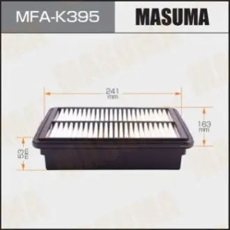 Фильтр воздушный MASUMA MFAK395
