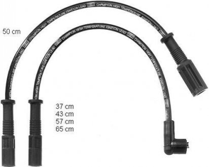 Комплект кабелів запалювання CHAMPION CLS119