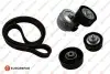EUROREPAR RENAULT ремінь ГРМ + ролик натягу DUSTER 2.0 12-, RENAULT GRAND SCENIC II 1.9 dCi 05-09, MEGANE II / III 1648202180 EUROREPAR