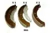 JAPANPARTS VW щоки гальмівні задн.Polo 09-,SKODA Rapid GF-984AF JAPANPARTS GF-984AF