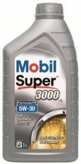 Олива моторна 5W-30 1L Formula FE3000X1 FORD WSS-M2C913-D, FORD WSS-M2C913-C ACEA A5/B5 MOBIL 151177 (фото 1)