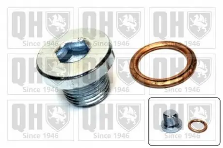 QH Пробка масляного пiддона з ущiльнюючим кiльцем QUINTON HAZELL QOC1001