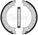 BORG&BECK BBS6428 Гальмiвнi колодки барабаннi BBS6428