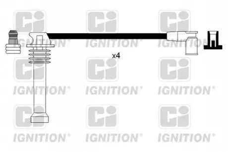 QH Комплект проводiв запалювання QUINTON HAZELL XC1120