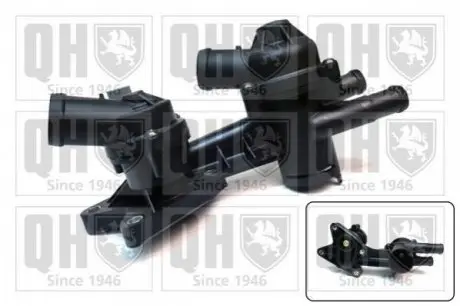 Корпус термостата Skoda Octavia/VW Golf V/Passat 1.6FSI 03-08 QH QUINTON HAZELL QTH912K