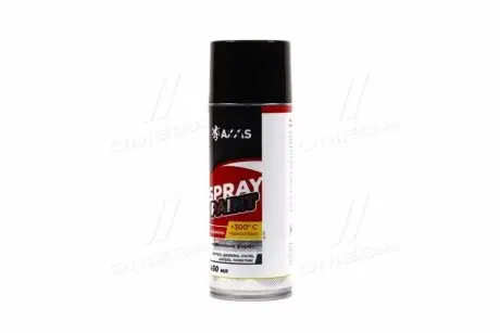 Краска красная (для суппортов) термостойкая +300 С (баллон 450ml) &lt;&gt; Axxis Ax-927 (фото 1)