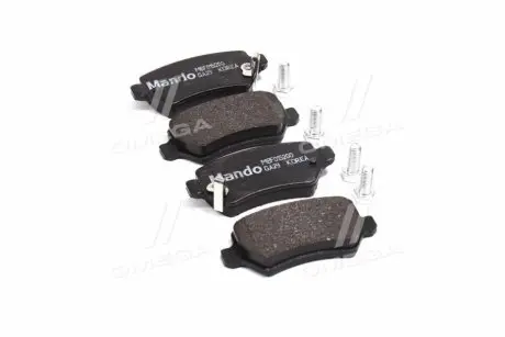 Колодки тормозные дисковые задн. (выр-во) MANDO MBF015200