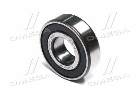 Підшипник кульковий TIMKEN 6204 2RS (фото 1)