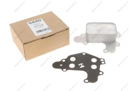 Радіатор масляний Citroen Berlingo/C3/C4/Peugeot 208/308 1.2THP/PureTech (теплообмінник) GAZO GZ-F1105