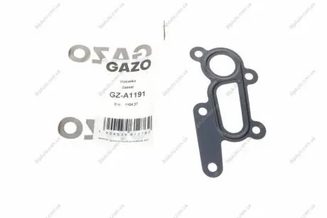 Прокладка корпуса масляного фильтра Citroen C5/Peugeot 307 01-07 (к блоку цилиндров)) GAZO GZ-A1191