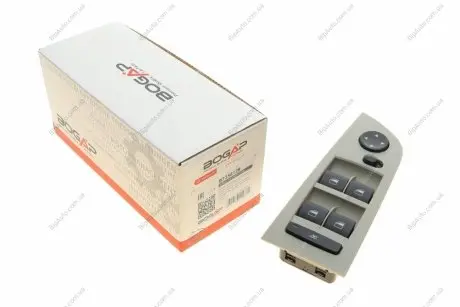 Кнопка склопідіймача (L) BMW 3 (E90) 04-11 M47/N43/N45/N46/N47/N52/N53/N57 (блок) BOGAP B7358128