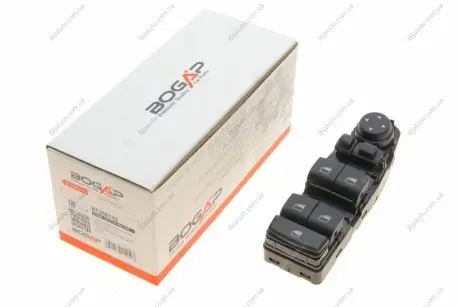 Кнопка стеклоподъемника (L) BMW X3 (F25) 10-17/X5 (F15/F85) 13-18 (блок) BOGAP B7358142