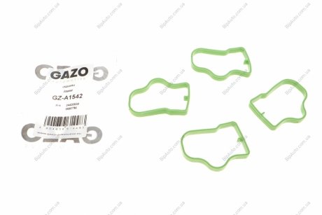 Прокладка впускного колектора Opel Astra H/Combo 1.2-1.4 04- (к-кт) GAZO GZ-A1542 (фото 1)