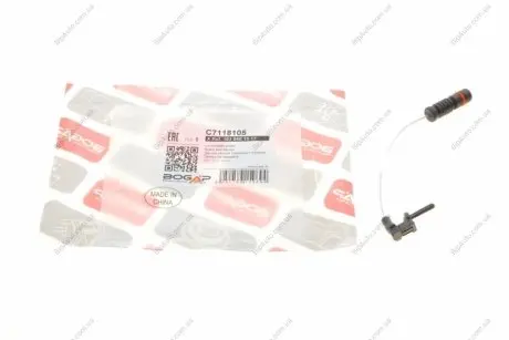 Датчик износа колодок тормозных (передних) MB M-Class (W163) 98-05 BOGAP C7118105
