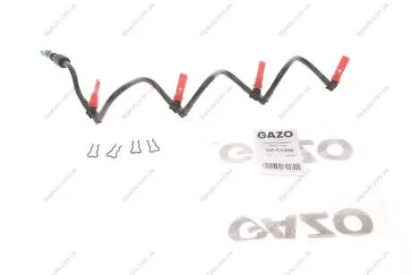 Шланг зливний Opel Vivaro A/Movano B 2.0dCi/2.3CDTI 10- (к-кт) GAZO GZ-C1000