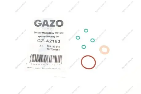 Ремкомплект форсунки VW Caddy III/IV/Crafter 2.0 TDI 10-20 GAZO GZ-A2163 (фото 1)