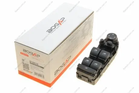 Кнопка склопідіймача (L) BMW 3 (E90) 03-11 M47/M57/N45/N47/N52/N53/N54/N55/N57 (блок) BOGAP B7358130
