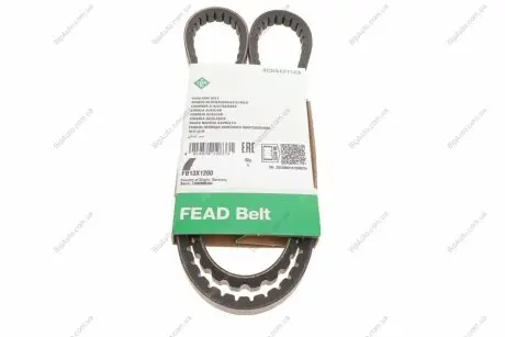 Ремень генератора Toyota Hilux/Land Cruiser 2.4D 88-02/Ford Sierra 2.8 87-88 (13x1200) INA FB 13X1200