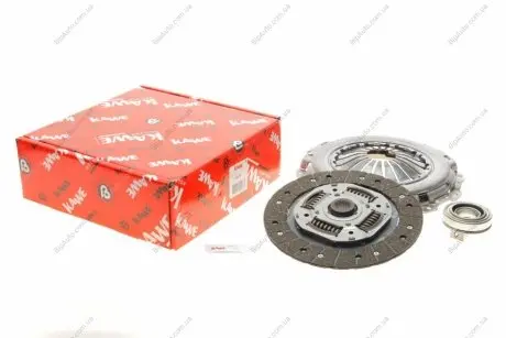 Комплект зчеплення Mitsubishi Outlander 2.4 4WD 03-07 (d=230mm) (+вижимний))) Kawe 962496