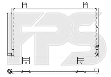 Конденсатор кондиціонера FPS FP 81 K393