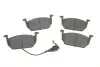 Колодки гальмівні (передні) Audi A3/Seat Leon/Skoda Octavia IV/V/VW Golf VII 12- (+датчик) SOLGY 209213 (фото 1)