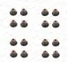 Сальник клапана (компл.) BMW N42/N46 (16PCS) (вир-во Payen) HR5086