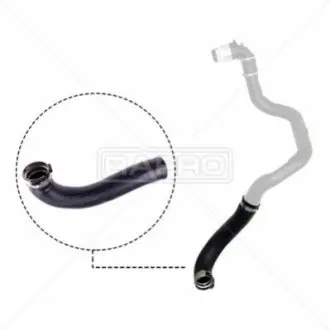 Патрубок інтеркулера Master/Movano 2.3dCi 10- 12660 Rapro R12660