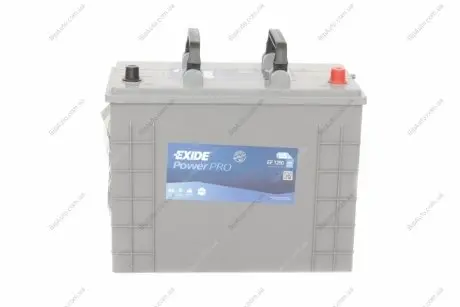 Акумуляторна батарея 125Ah/850A (349x175x285/+R/B00) PowerPro EXIDE EF1250