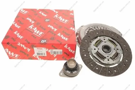 Комплект зчеплення Audi A4/A5/A6 2.0 TDI/TFSI 08-19 (d=240mm) (+вижимний) Kawe 962592