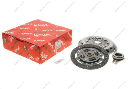 Комплект зчеплення Ford Escort 1.6/1.8 16V 95-99 (d=210mm) (+вижимний) Kawe 961361