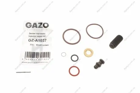 Ремкомплект форсунки VW T5/Caddy 03-, 1.9TDI/2.5TDI (з регул. болтом) GAZO GZ-A1037 (фото 1)