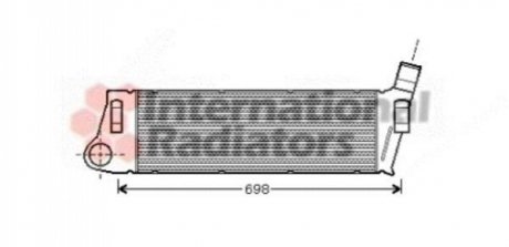 Інтеркулер RENAULT MEGANE2/SCENIC TD MT 02- Van Wezel 43004316