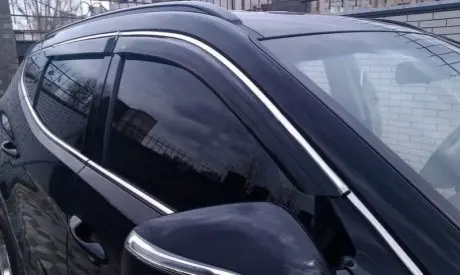 Д/в KIA Sorento 2015-> з хром молдингом HIC K42-M