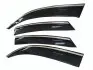 Д/в BMW X6 F16 2014-2019 з хром молдингом HIC BM43-M (фото 2)