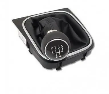 Чехол рычага КПП для Volkswagen Golf V \'03-08/Golf VI \'08-12/Jetta \'05-11 (+ручка 5 ст КПП) AVTM 110810002