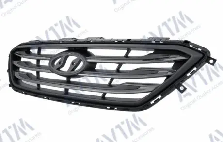 Решетка радиатора Hyundai Sonata LF 2014-2017 с хром.молдингами, без Auto Cruise (Sport) AVTM 183245991 (фото 1)