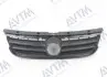 Молдинг решетки радиатора Volkswagen Touareg 2007-2009 черн.верхн. (внутр.часть) AVTM 187410997 (фото 1)