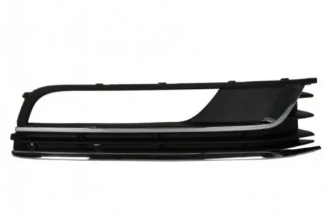 Решетка в бампер Volkswagen Passat B7 11-15 правая 2 хром молдинга (OE дизайн) AVTM 7423 924