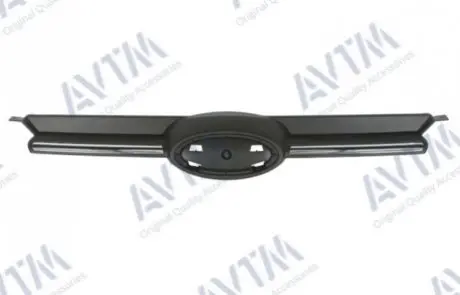 Решетка радиатора Ford Focus III 2011-2014 черн.с хром.молдингом/текстура AVTM 182813990