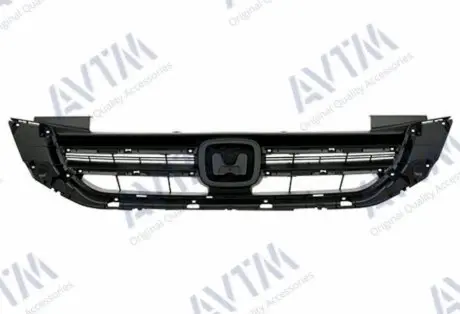 Решетка радиатора Honda Accord IX 2013-2015 Eur/USA черн. без молдингов AVTM 183029990