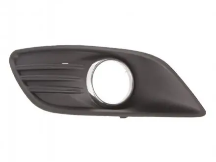 Решетка в бампер Ford Focus 08-10 левая с отв. п/тум. с хром. молдингом AVTM 2809 993