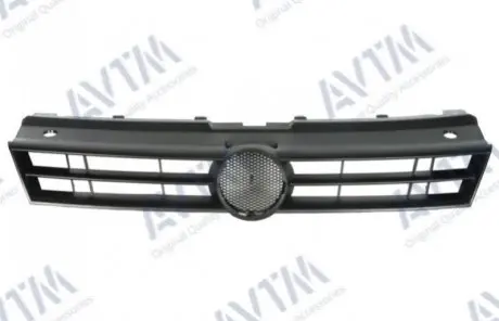 Решетка радиатора Volkswagen Polo HB 2009-2015 черн.с 1 черн.молдингом AVTM 187415991