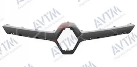Молдинг решетки радиатора Renault Megane 2014-2016 с отв.под молдинг AVTM 185646993