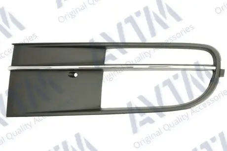 Решетка в бампер VW Beetle 11-16 левая с отв. п/тум. с хром молдинг AVTM 7444 913