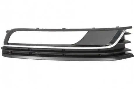 Решетка в бампер Volkswagen Passat B7 11-15 правая 1 хром молдингом AVTM 7423 914