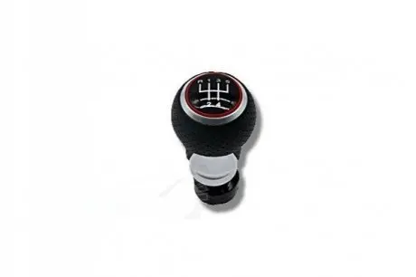 Ручка рычага КПП для Audi A3 \'96-03 красная окантовка (5 ст КПП) AVTM 631697102