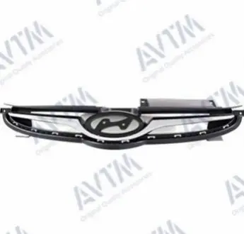 Решетка радиатора Hyundai Elantra 2014-2016 черн.с хром.молдингом AVTM 183244990