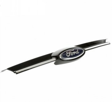 Решетка радиатора Ford Focus 11-14 черн. глянец с хром. молдингом AVTM 182813991 (фото 1)