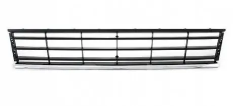 Решетка в бампер Volkswagen Passat B7 11-15 средняя хром молдинг AVTM 7423 910
